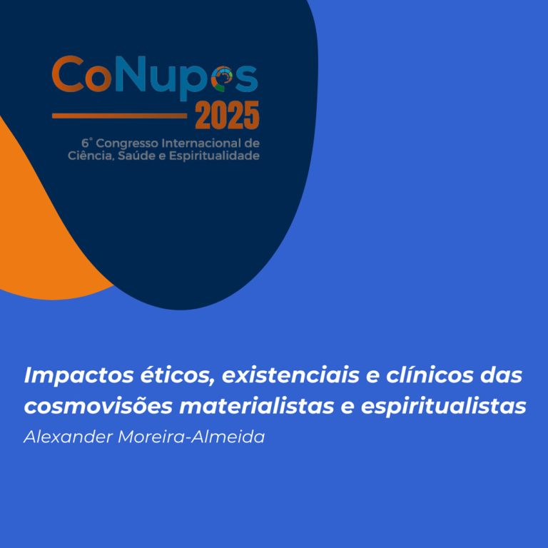Conupes 2025: Dr. Alexandre Moreira destaca o papel da espiritualidade na saúde mental